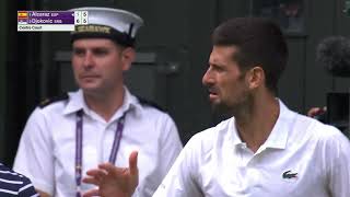 OUTRAGEOUS! Djokovic somehow wins thrilling rally | Wimbledon on ESPN