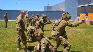 Elite Combat Skills Australian Infantry with Kinetic Fighting