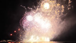 【2022】第40回 三国花火大会 「アートオブファイヤー スターマイン」【三国サンセットビーチ】【Mikuni Fireworks】