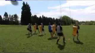 Rugby Coaching Video   Defence and Contact Drills