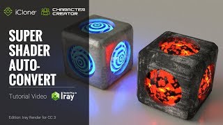 Iray Render Plug-in Tutorial - Super Shader Auto-Convert