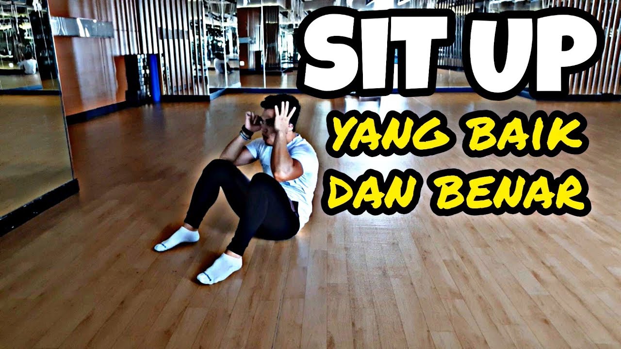 BELAJAR GERAKAN SIT UP DENGAN MUDAH || YANG TIDAK BISA MENJADI BISA ...