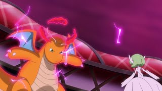Lance’s Hydreigon and Dragonite vs Diantha’s Gardevoir Pokémon (2019) Episode 116 English Sub