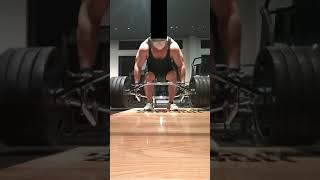 ヘックスバーデッドリフト２５０ｋｇ　ローハンドル　hex bar deadlift 250kg #shorts