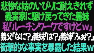 【スカッとする話】姑のいびりに限界を迎え離婚をした義妹が義実家に戻ってきた。私「大変だったね、義妹ちゃん…だけどね…」義妹「え！？」→義家族の前でまさかの事実を暴露した結果