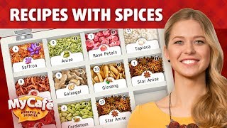 Spices and Special Orders in My Cafe Recipes and Stories Game