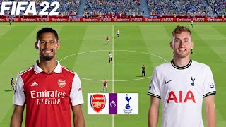 FIFA 23 | Arsenal vs Tottenham Hotspur - Match Premier League - Gameplay PS5
