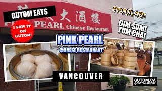 BEST DIM SUM PINK PEARL CHINESE RESTAURANT | #FOOD #CHINESEFOOD #VANCOUVER