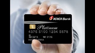 Icici Bank Platinum Chip Credit Card against Fixed Deposit(FD)