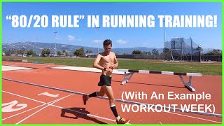 The "80-20" Rule in Running Training: Balancing Higher Intensity with Volume!