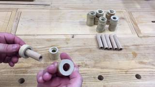 Creative Dowel Sanding and Sizing