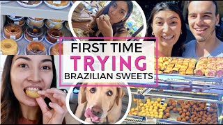 TRYING BRAZILIAN DESSERTS