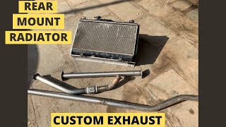 Fiat Premier 118NE REAR MOUNT RADIATOR + CUSTOM EXHAUST | Project Drift 🇮🇳