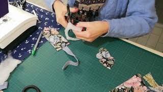 447🎀EASY project for beginners, with fabric scraps