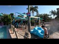 omaka rocka pov 5.3k both slides whanau way 2 slides aquatica waterpark waterslide