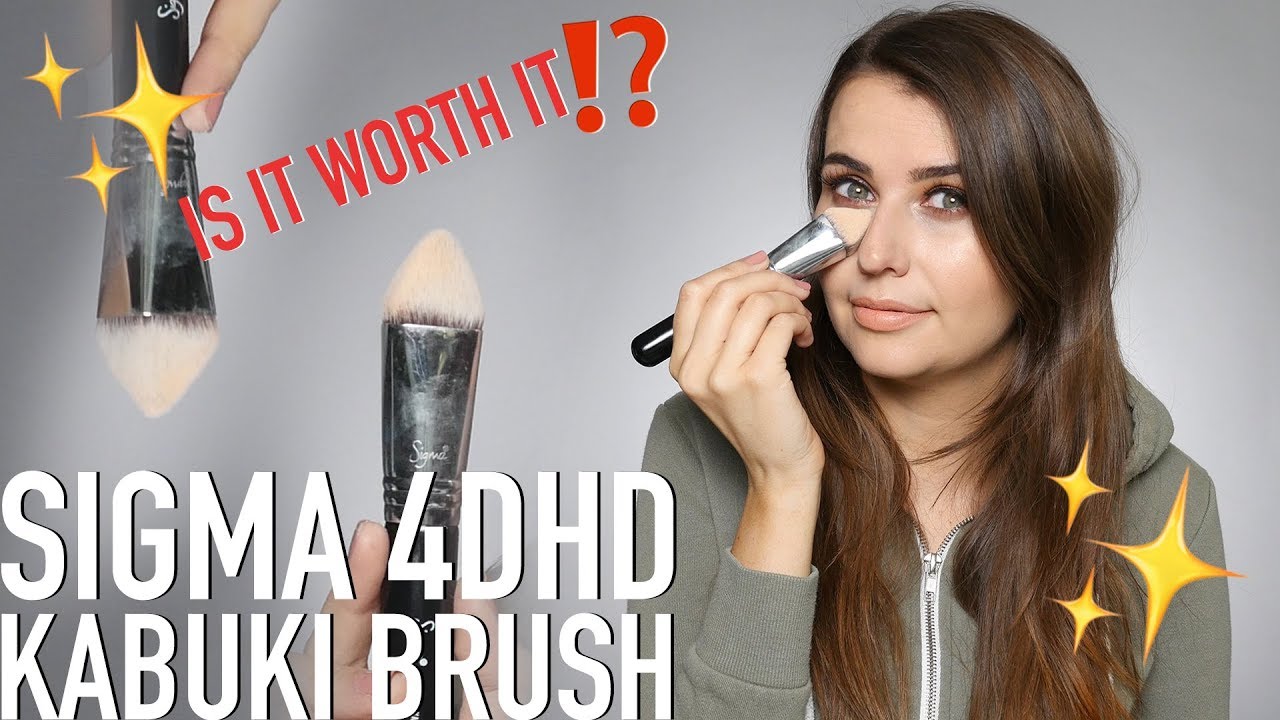 Sigma 4DHD Kabuki Demo (Cruelty Free & Vegan!) - Logical Harmony - YouTube