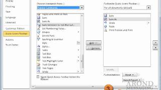 Using Word 2010 - Work with the Quick Access Toolbar