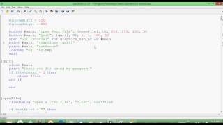 Just Basic Programming Tutorials 18 - Using Filedialog Boxes (Part 1.1/1.1)
