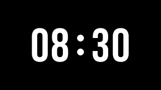 8 Minute 30 Second Timer With Alarm - 510 Second Countdown Timer