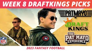 2023 NFL Week 8 DraftKings Picks, Lineup Strategy, Ownership | 2023 DFS NFL Picks