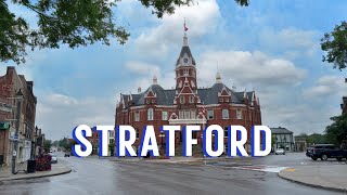 STRATFORD, Ontario, Canada Walking Tour 🇨🇦🎭 | Home to Stratford Festival