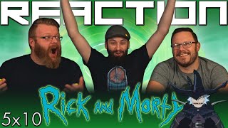 Rick and Morty 5x10 FINALE REACTION!! "Rickmurai Jack"
