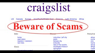 How To Avoid Scams On Craigslist From My Experiences