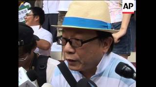 Protesters rally to defend their right to speak Cantonese