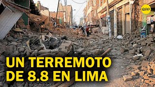 ¿Cuántas personas morirían en Lima si se diera un terremoto de 8.8?