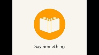 Say Something - TinyTap Tutorial