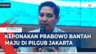 Budi Djiwandono Keponakan Prabowo Bantah akan Maju Pilgub Jakarta bersama Kaesang