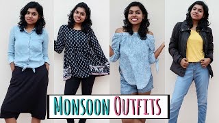 Monsoon Outfits/Rain Outfits 2017 - Monsoon Day Outfits Lookbook | AdityIyer