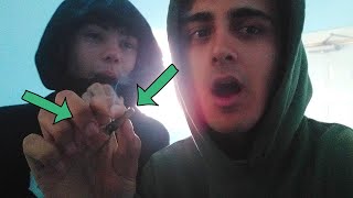 We HotBoxed A Random Bathroom! (Almost Got Caught!)