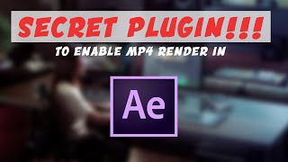 How to Fix Missing Mp4 / h.264 Render in Adobe After effects | Arun SV