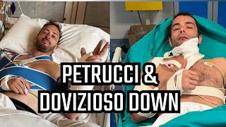 Motocross Mishaps: Petrucci and Dovizioso's Serious Injuries Shake Racing World