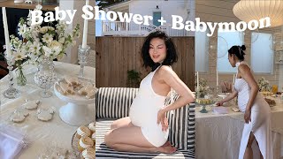 Our Baby Shower + Babymoon! | visual diary, pregnancy vlog, inn at matteis tavern, safe skincare