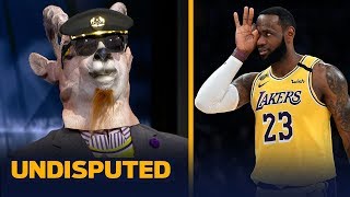 Shannon Sharpe celebrates LeBron James' 'virtuoso performance' in rout of Spurs | NBA | UNDISPUTED