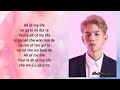 PARK WON (박원) - All of My life (Easy Lyrics)