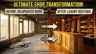 Abandoned Showroom To Luxury Shop: The Ultimate Transformation.