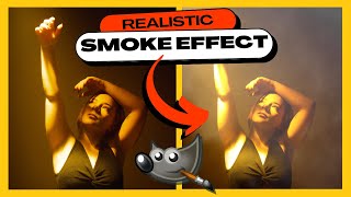 How to Add a Realistic SMOKE EFFECT in GIMP (2 Methods)