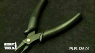 PLR-136.01 - Clip Spring Removing Pliers, 5-1/2 Inches - Jewelry Making Tools Demo