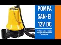 review Pompa celup San ei 12V DC, imut dan semburannya kencang