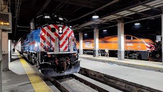 The Metra evening rush at Chicago's Union Station on March 27, 2026