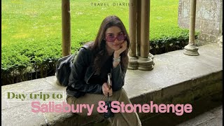 Day Trip to SALISBURY & STONEHENGE Vlog | Visiting a medieval cathedral city & a wonder of the world