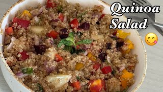 Best Quinoa Salad Recipe | How to make Quinoa Salad | Quinoa Salad for Weight Loss | Quinoa Recipe