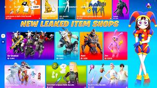 ALL NEW ITEM SHOP Updated & Leaked (TADC Pomni & Jax, CHAPTER 1 Pass Skins, Mystery Collab) Fortnite