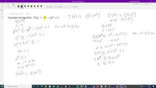 Big Theta Complexity Examples