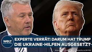 UKRAINE WAR: Expert reveals! What's behind Trump's suspension of US aid for Kiev