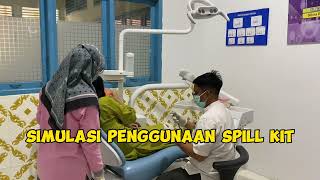 Simulasi Penggunaan Spill Kit