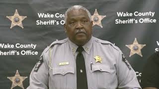 Wake Co. Sheriff Willie Rowe gives update on prisoner who escaped while at hospital: RAW Video